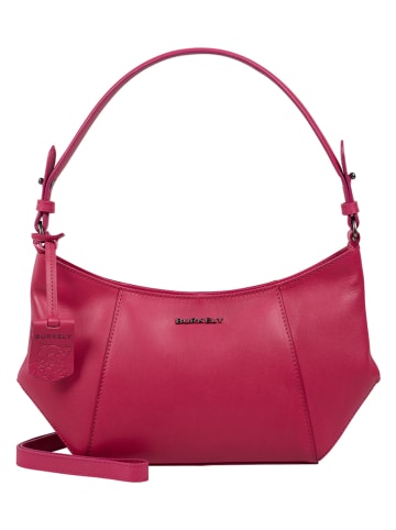 Burkely Leder-Schultertasche in Pink - (B)32 x (H)15 x (T)7 cm