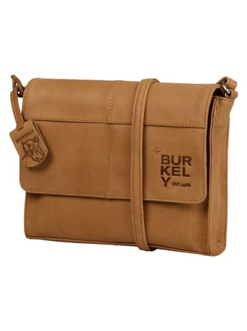 Burkely Skórzana torebka "Rouge Robyn" w kolorze jasnobrązowym - 25 x 21 x 6 cm