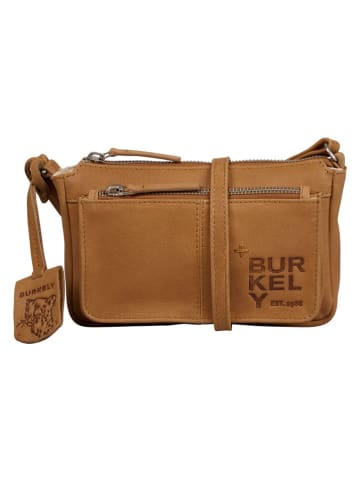 Burkely Leren schoudertas "Rouge Robyn" lichtbruin - (B)20 x (H)11 x (D)6 cm