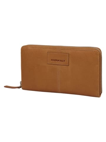 Burkely Leder-Geldbörse "Soft Skylar" in Hellbraun - (B)19 x (H)10 x (T)2,5 cm