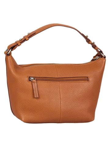 Burkely Skórzana torebka "Soft Skylar" w kolorze jasnobrązowym - 31 x 18 x 13 cm