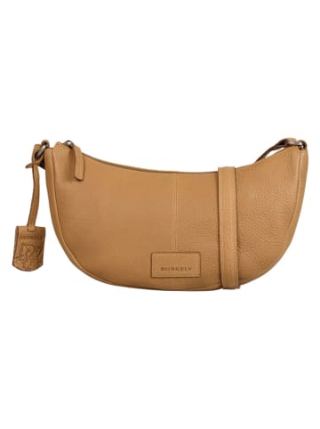 Burkely Leder-Umhängetasche "Soft Skylar" in Beige - (B)30 x (H)20 x (T)10 cm