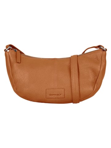 Burkely Leder-Umhängetasche "Soft Skylar" in Hellbraun - (B)30 x (H)20 x (T)10 cm