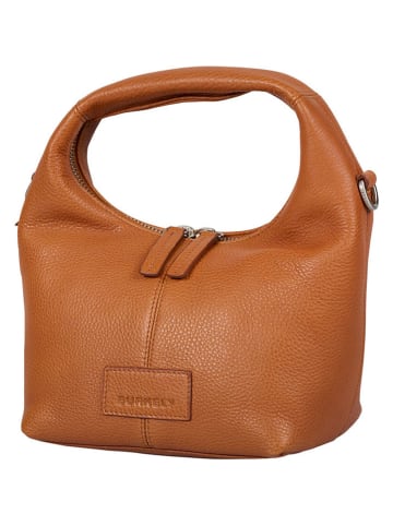Burkely Leren handtas "Soft Skylar" lichtbruin - (B)18 x (H)15 x (D)11 cm