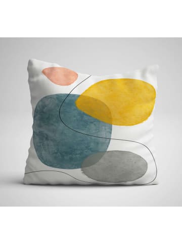 Allure 3-delige set: kussenhoezen wit/geel/blauw