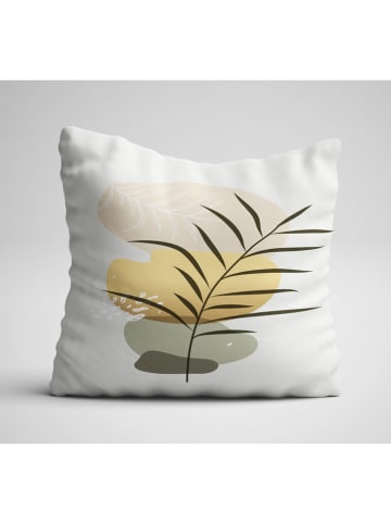 Allure 4er-Set: Kissenhüllen in Weiß/ Grün/ Gelb