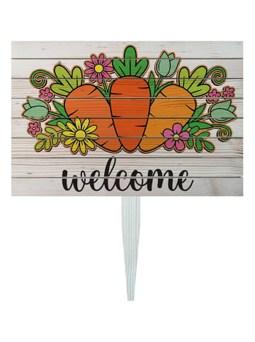 Allure Tuinbord beige/meerkleurig - (L)38 x (B)58 cm