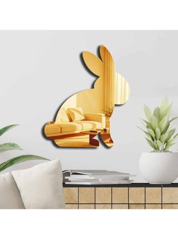 Allure Decospiegel goudkleurig - (L)50 x (B)41 cm