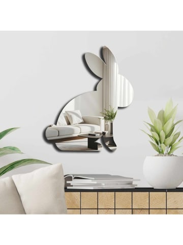 Allure Lustro dekoracyjne w kolorze srebrnym - 50 x 41 cm