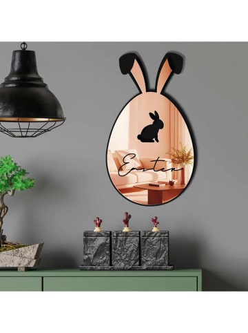 Allure Decospiegel koperkleurig/zwart - (L)50 x (B)29 cm