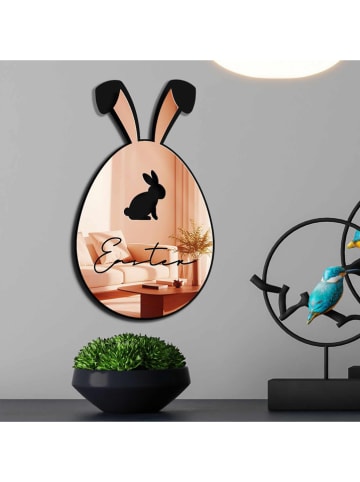 Allure Decospiegel koperkleurig/zwart - (L)50 x (B)29 cm