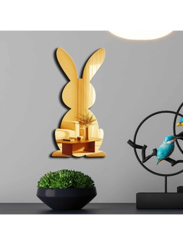 Allure Decospiegel goudkleurig - (L)50 x (B)24 cm