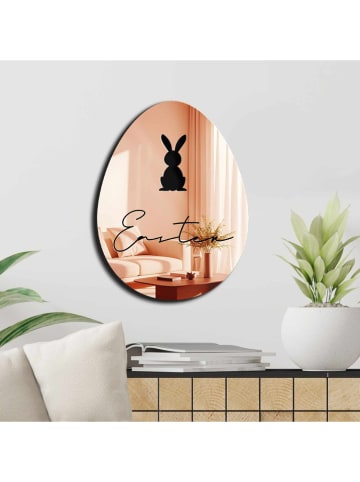 Allure Lustro dekoracyjne w kolorze miedzianym - 44 x 33 cm