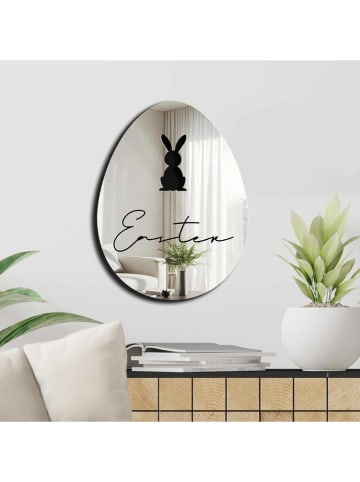 Allure Dekospiegel in Silber - (L)44 x (B)33 cm