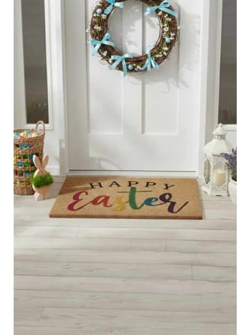 Allure Kokos-Fußmatte in Hellbraun