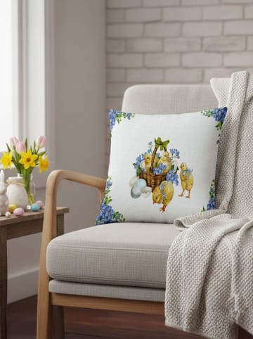 Allure Kissenhülle in Weiß/ Bunt