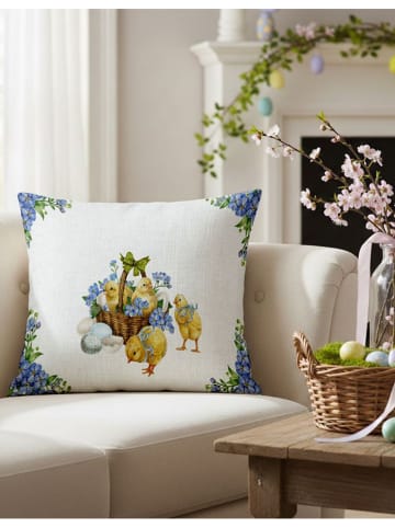 Allure Kissenhülle in Weiß/ Bunt