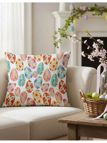 Allure Poszewka w kolorze białym ze wzorem na poduszkę