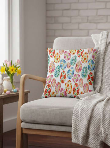 Allure Poszewka w kolorze białym ze wzorem na poduszkę