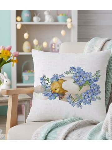 Allure Kissenhülle in Weiß/ Bunt