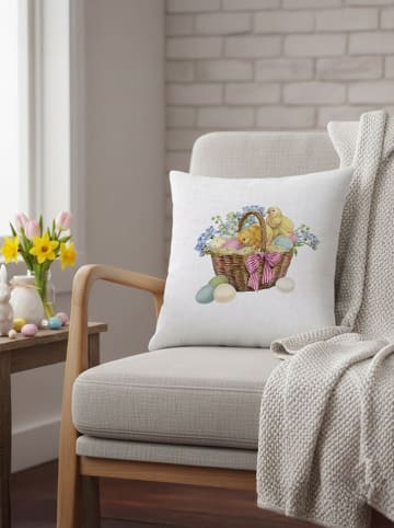 Allure Kissenhülle in Weiß/ Bunt