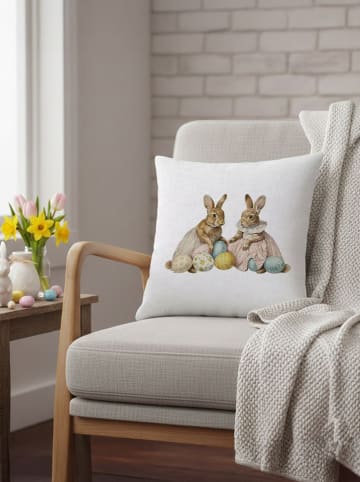 Allure Kissenhülle in Weiß/ Bunt