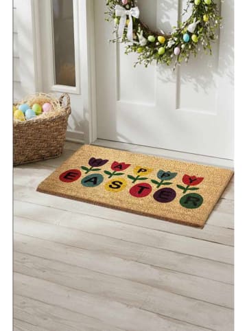 Allure Kokos-Fußmatte in Hellbraun/ Hellbraun