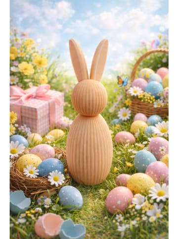 Allure Decoratief figuur geel - (H)17 x Ø 6 cm