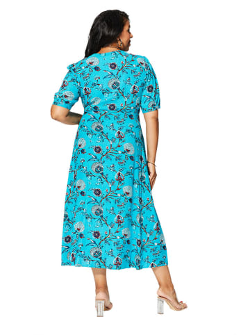 Aller Simplement Kleid in Türkis