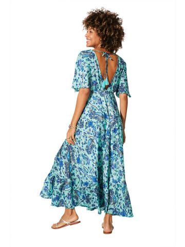 Aller Simplement Jurk turquoise/blauw