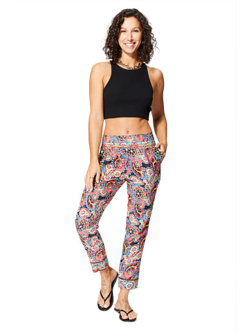 Aller Simplement Broek donkerblauw/rood