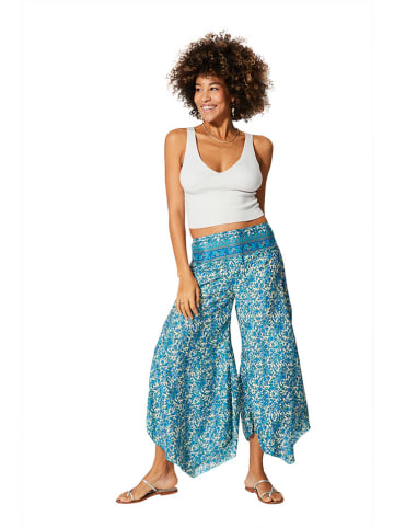 Aller Simplement Hose in Blau/ Creme