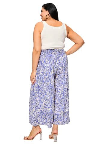 Aller Simplement Broek blauw/wit