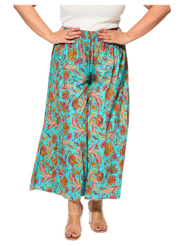 Aller Simplement Broek turquoise/oranje