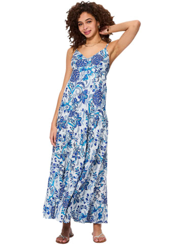 Aller Simplement Jurk wit/blauw