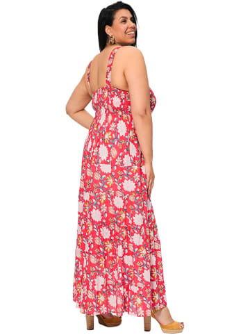 Aller Simplement Jurk roze/wit