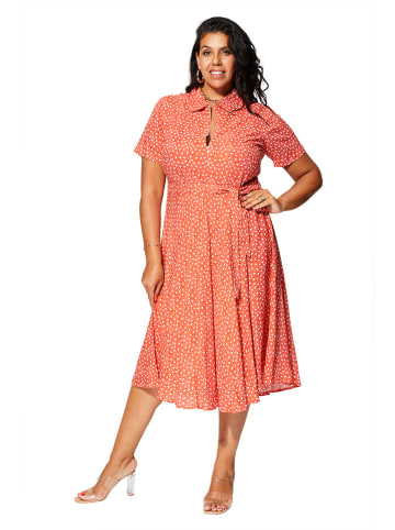 Aller Simplement Kleid in Rot