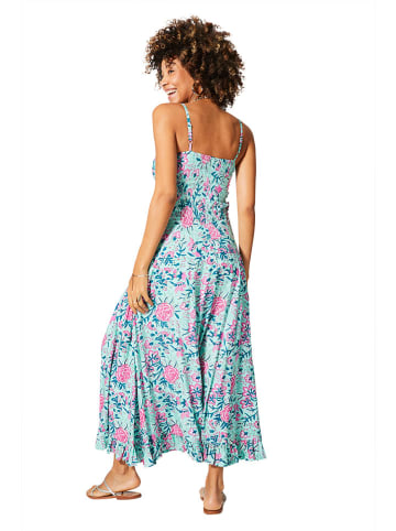 Aller Simplement Kleid in Hellblau/ Rosa