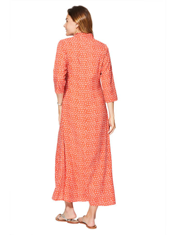 Aller Simplement Kleid in Orange