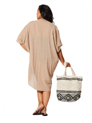 Aller Simplement Kimono in Beige