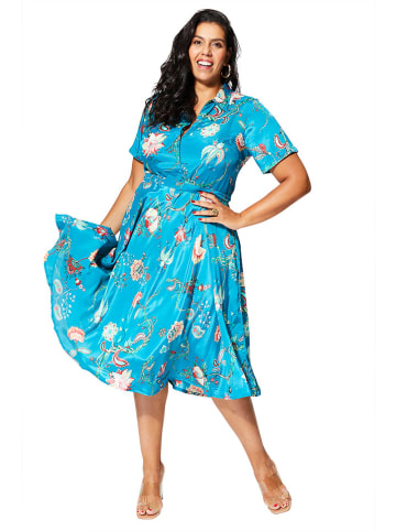 Aller Simplement Kleid in Blau