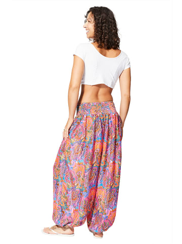 Aller Simplement Pumphose in Pink/ Blau