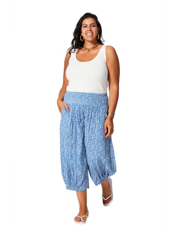 Aller Simplement Harembroek blauw/wit