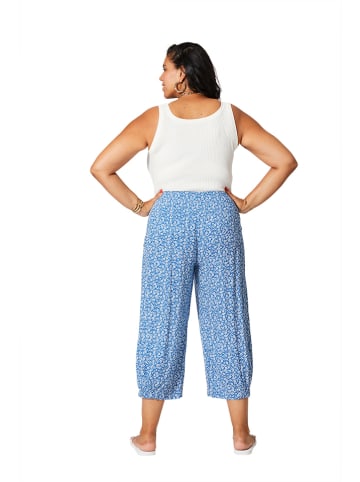 Aller Simplement Harembroek blauw/wit