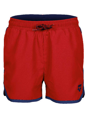 Arena Badeshorts in Rot/ Blau