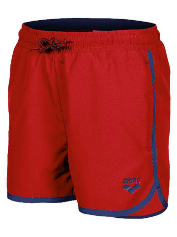 Arena Badeshorts in Rot/ Blau