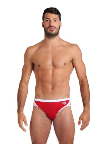 Arena Kąpielówki w kolorze czerwono-białym