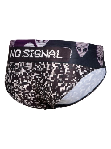 Arena Badehose in Schwarz/ Lila