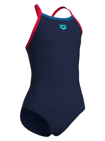 Arena Strój kąpielowy w kolorze granatowo-czerwonym