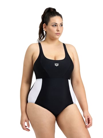 Arena Badeanzug in Schwarz/ Weiß